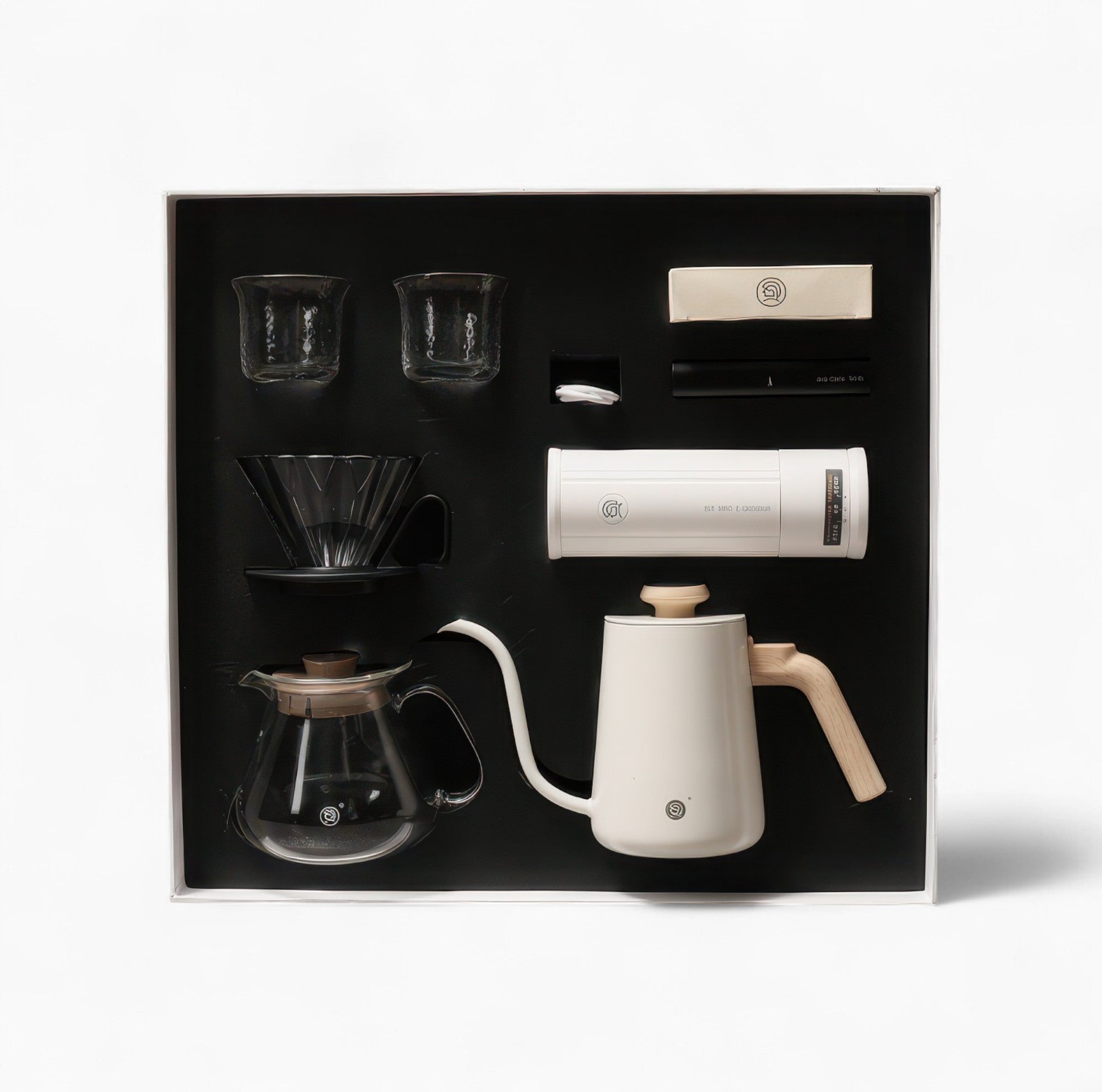 All-in-One Pour Over Starter Coffee Kit - Vitality Coffee